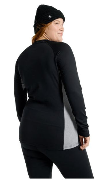 Burton Women's Midweight X Crew True Black Fit