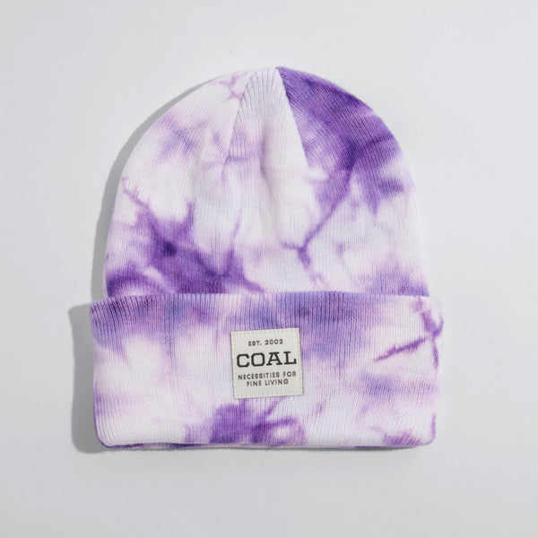 Coal Uniform Mid Beanie - Purple Tie Dye