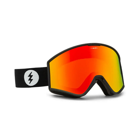 Electric EK1 Goggles Matte Black Red Chrome