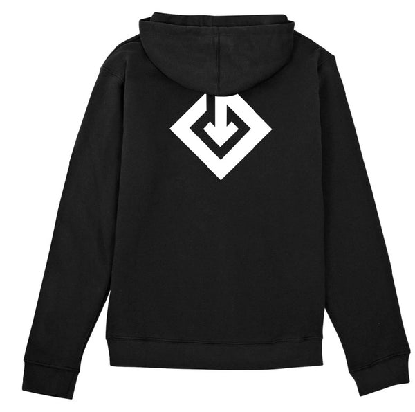 Gravitee Tech Hoodie Black Back
