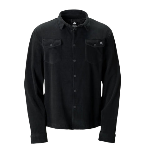 Jones December Fleece Shirt Stealth Black
