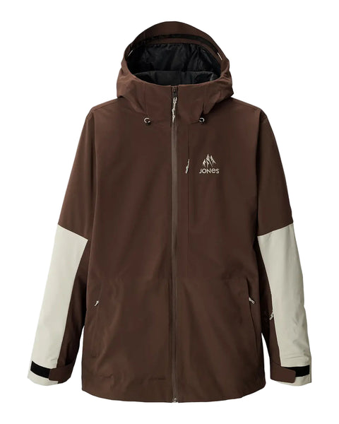 Jones MTN Surf Recycled Jacket Coffee Brown