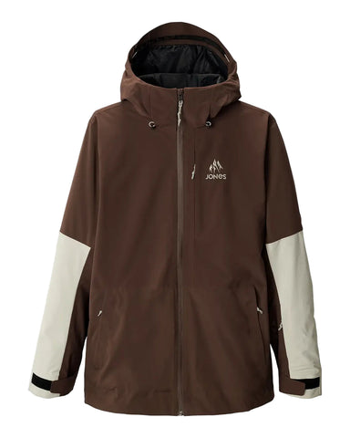 Jones MTN Surf Recycled Jacket Coffee Brown