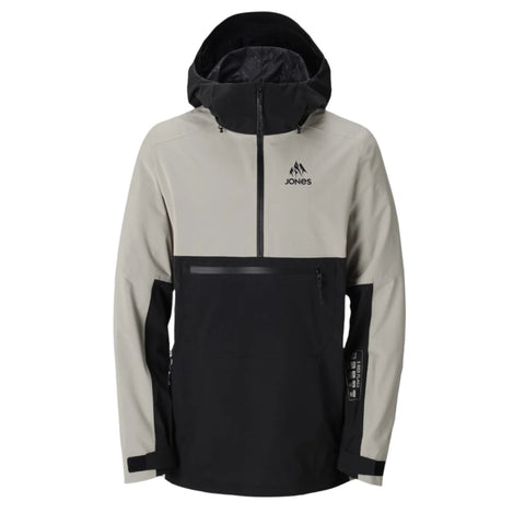 Jones Mountain Surf Recycled Anorak 2425 Smoke Gray