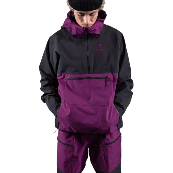 Jones Mountain Surf Recycled Anorak 2425 Deep Purple Fit
