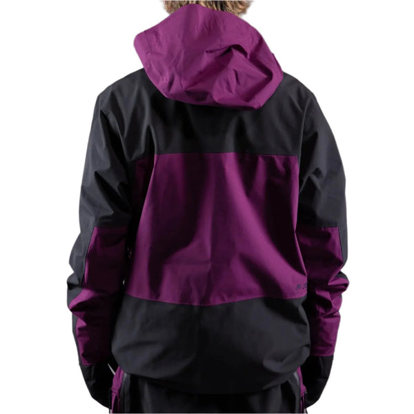 Jones Mountain Surf Recycled Anorak 2425 Deep Purple Back