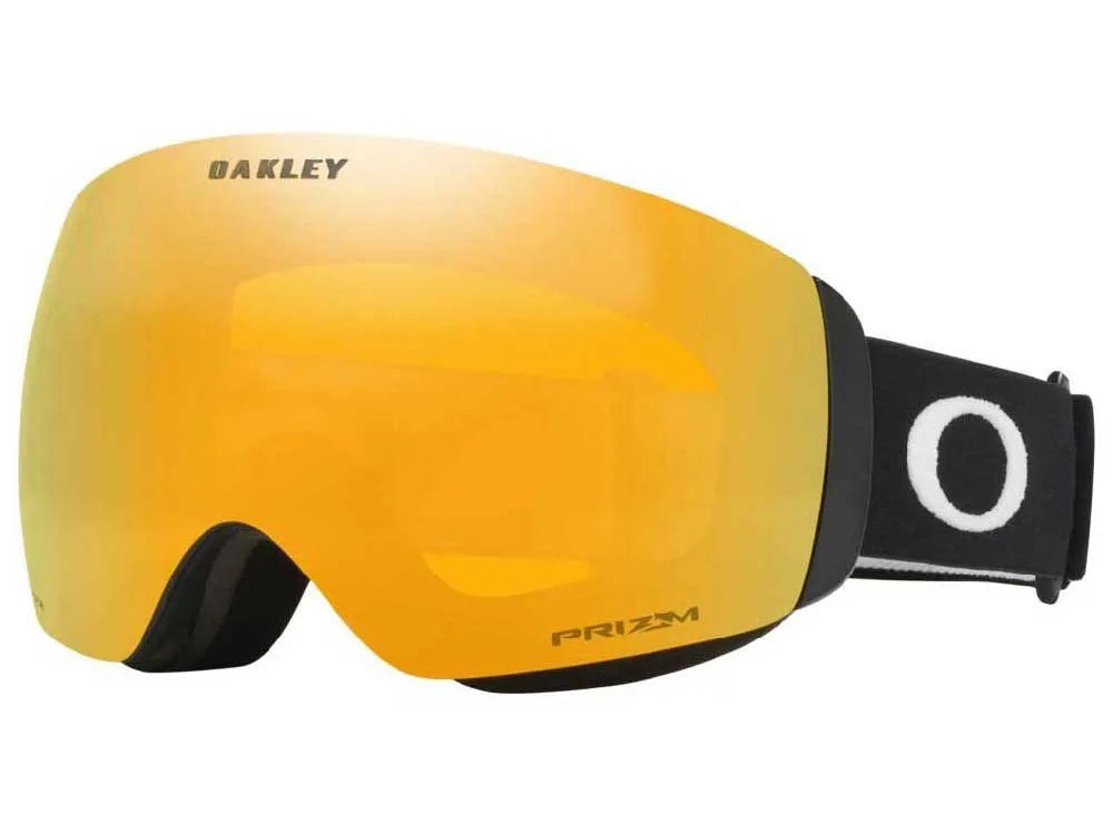 Oakley Flight Deck M Goggles Matte Black; Prizm 24K Iridium