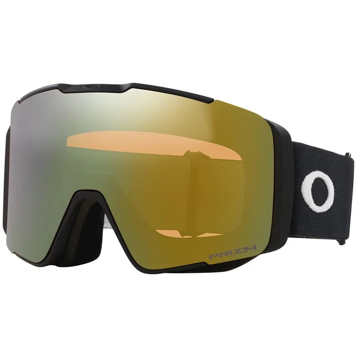 oakley asian fit goggles Oakley Line Miner Pro L Alt Fit Snow Goggles Matte Black Prizm Sage Gold Iridium