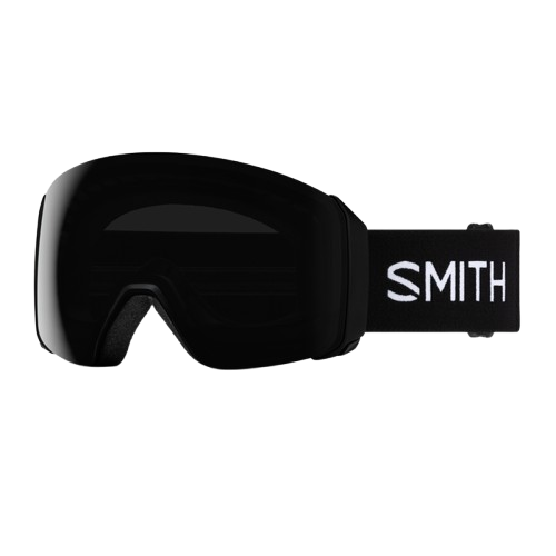 Smith 4D Mag XL Ski/Snowboard Goggles - Black Frame + Sun Black Lens