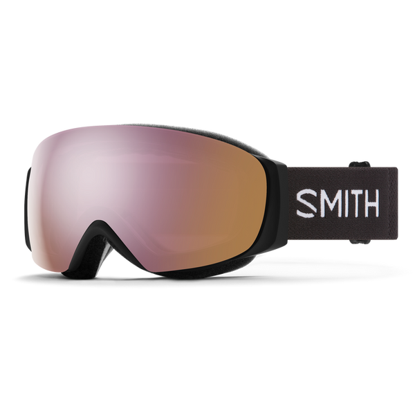 Smith I/O Mag S Goggles - Black Strap / ChromaPop Everyday Rose Gold Lens