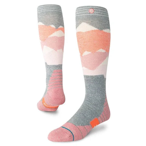 Stance Lonely Peaks Dusty Rose Socks
