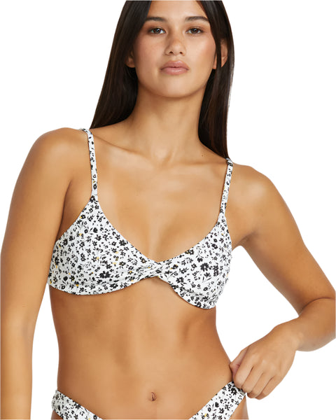 Volcom Ditsy Daze Vneck Bikini Top