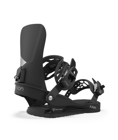 Union Juliet Women's Snowboard Bindings 2024 Black Logo