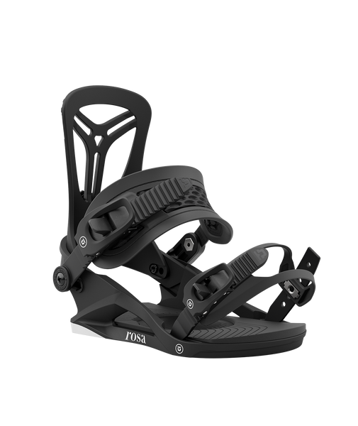 Union Rosa Women's Snowboard Bindings 2024 Black Front