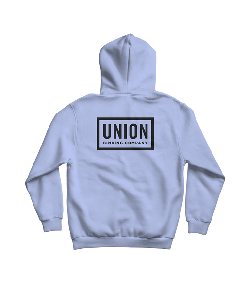 Union Team Hoodie Light Blue Back