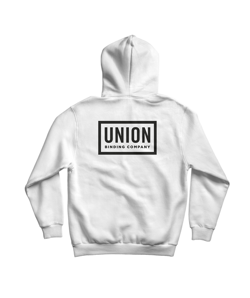 Union Team Hoodie White Back