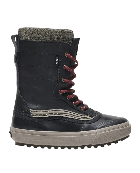 Vans Men's MTE Standard Waterproof Boot Black/Red