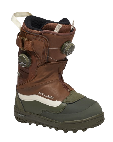 Vans Viaje Range Edition Women's Snowboard Boots 2025 Hana Beaman Grape Leaf/Brown