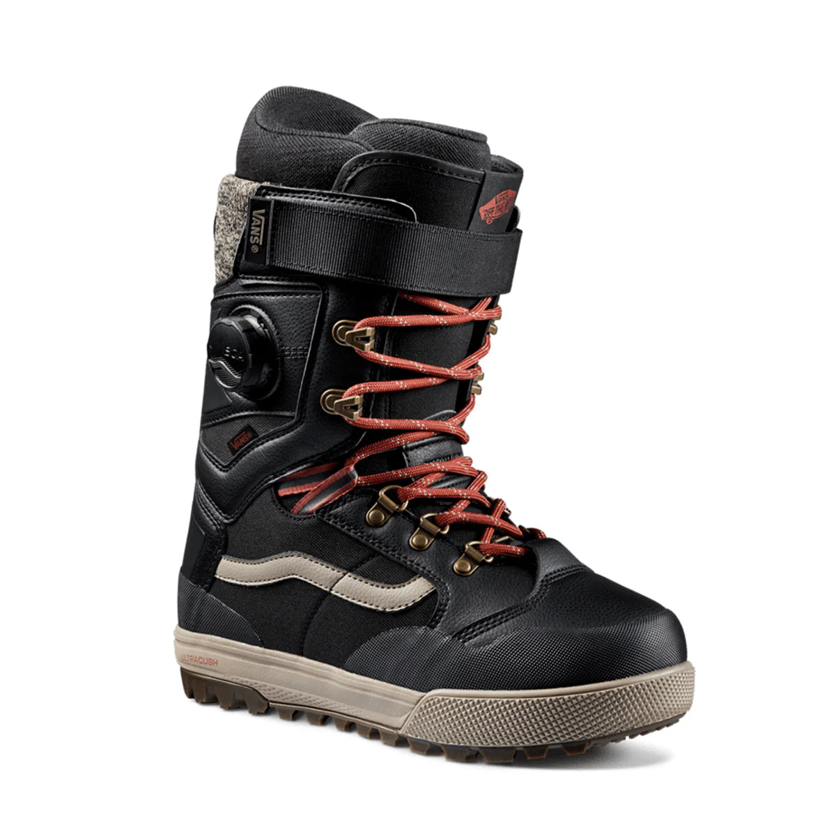 Vans Luna Ventana Pro Women s Snowboard Boots 2025 Black Red 9