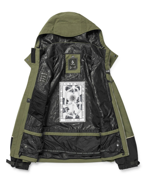Volcom DLM Gore Tex Jacket Interior