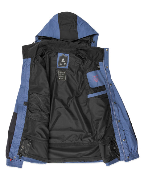 Volcom Longo Gore-Tex Jacket 2425 Indigo Interior