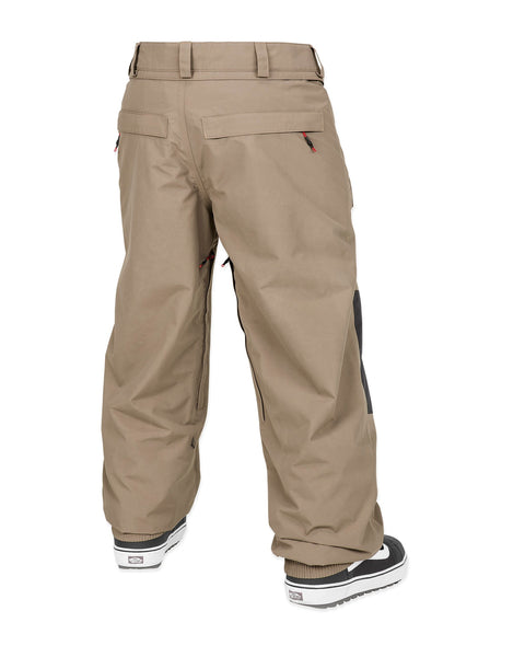Volcom Longo Gore Tex Pant Chestnut Brown Back