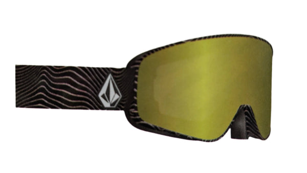 Volcom Odyssey Goggles Op Art Gold Chrome