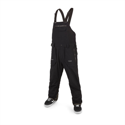 Volcom Rain Gore-Tex Snowboard Ski Bib Overall Black