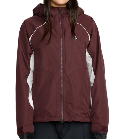 Volcom Stone Smokeshow 20K Jacket Oxblood