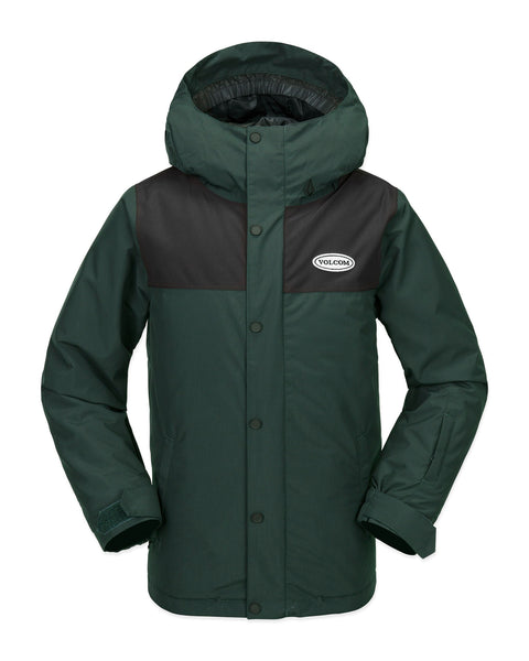 Volcom Kids Stone 91 Insulated Snowboard Jacket Scarab