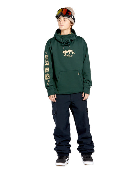 Volcom Womens Hydro Riding Hoodie Fit