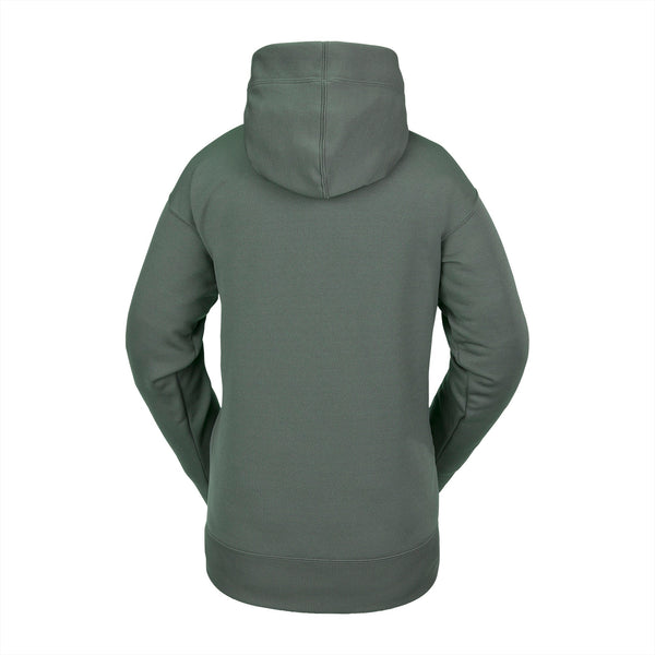Volcom Women's Riding Hydro Hoodie Eucalyptus Back