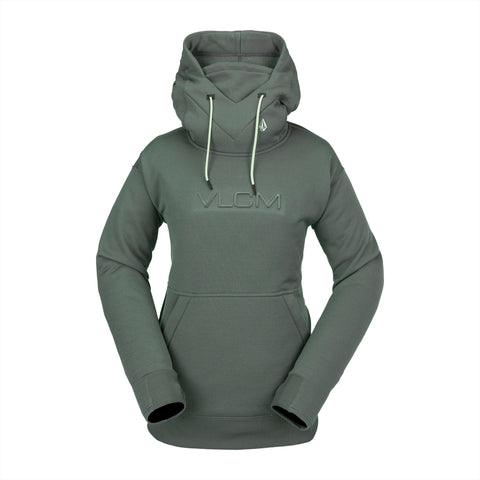 Volcom Women's Riding Hydro Hoodie Eucalyptus