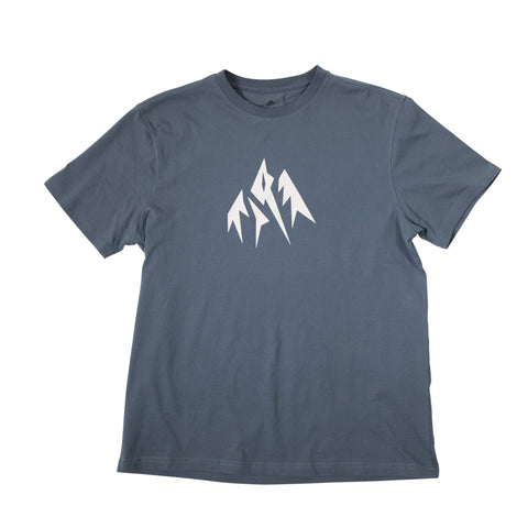 Jones Mountain Journey Tee Shirt Ash Blue 