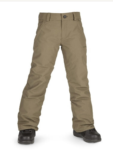 Volcom Boys Freakin' Snow Chino Dark Teak