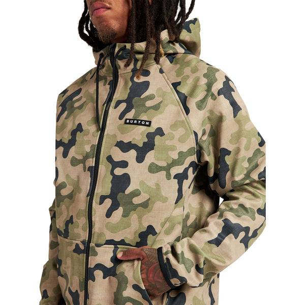 Burton Crown Weatherproof Full-Zip Fleece Camo Close