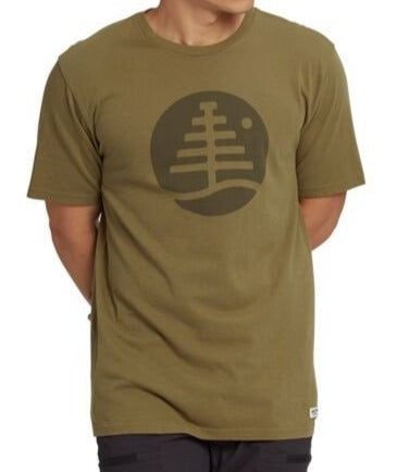 Burton Family Tree Tee Shirt Martini Olive