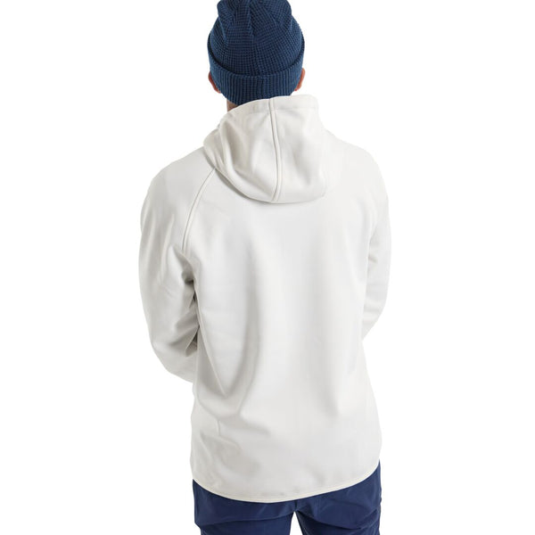Burton Crown Weatherproof Full-Zip Fleece Stout White Back