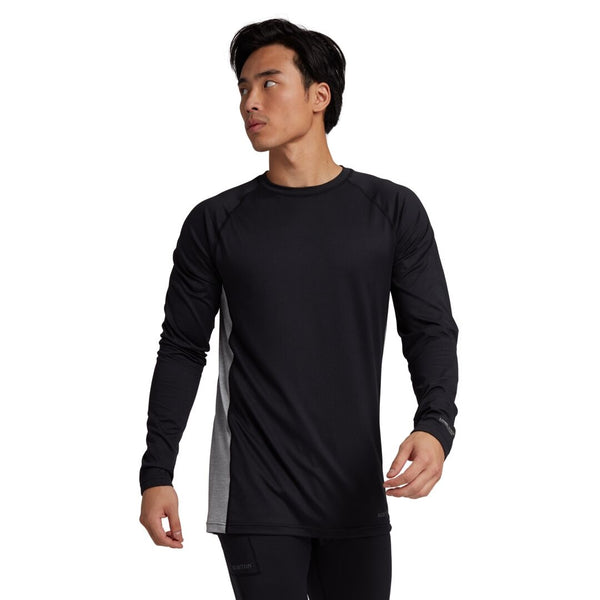 Burton Midweight X Crew True Black/Grey Heather Fit 
