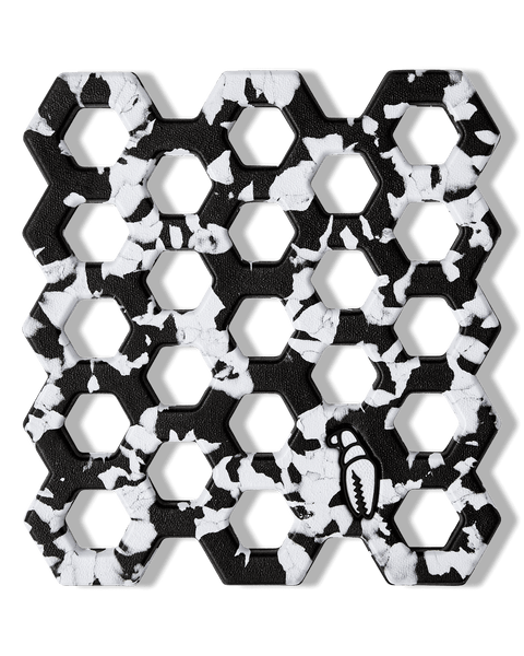 Crab Grab Crab Trap Black White Swirl