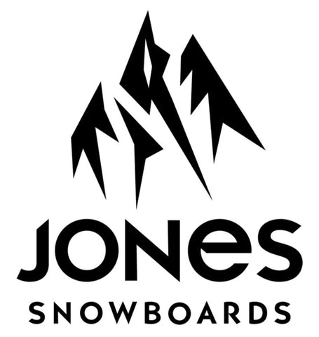 Jones Die Cut Sticker Black