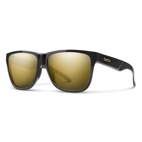 Smith Lowdown XL 2 Sunglasses Black Gold + ChromaPop Polarized Black Gold Lens
