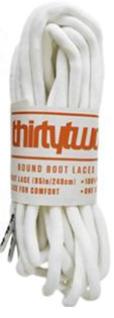 Thirtytwo Boot Laces White
