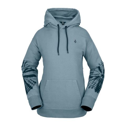 Volcom Costus Pullover Hoodie Green Ash