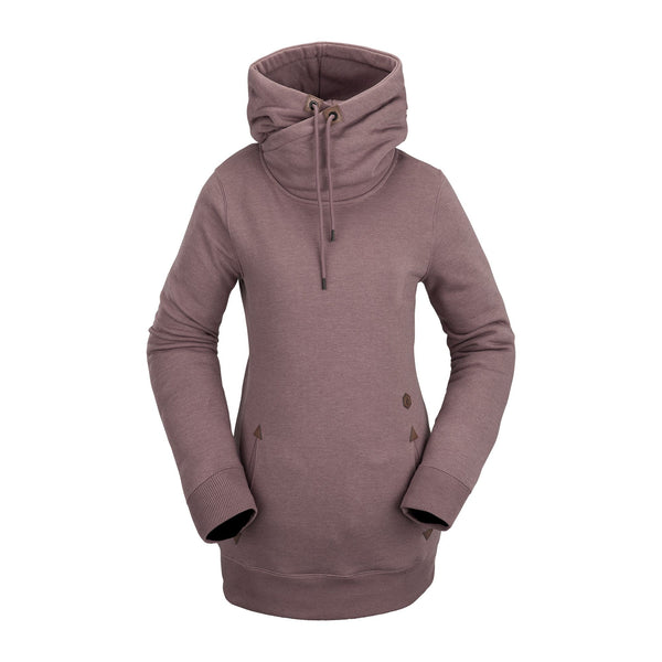 Volcom Womens Tower Pullover Rosewood
