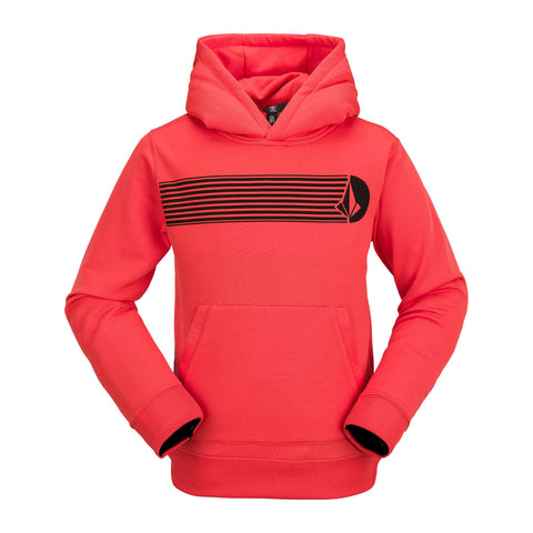 Volcom Youth Riding Hoodie Orange Shock